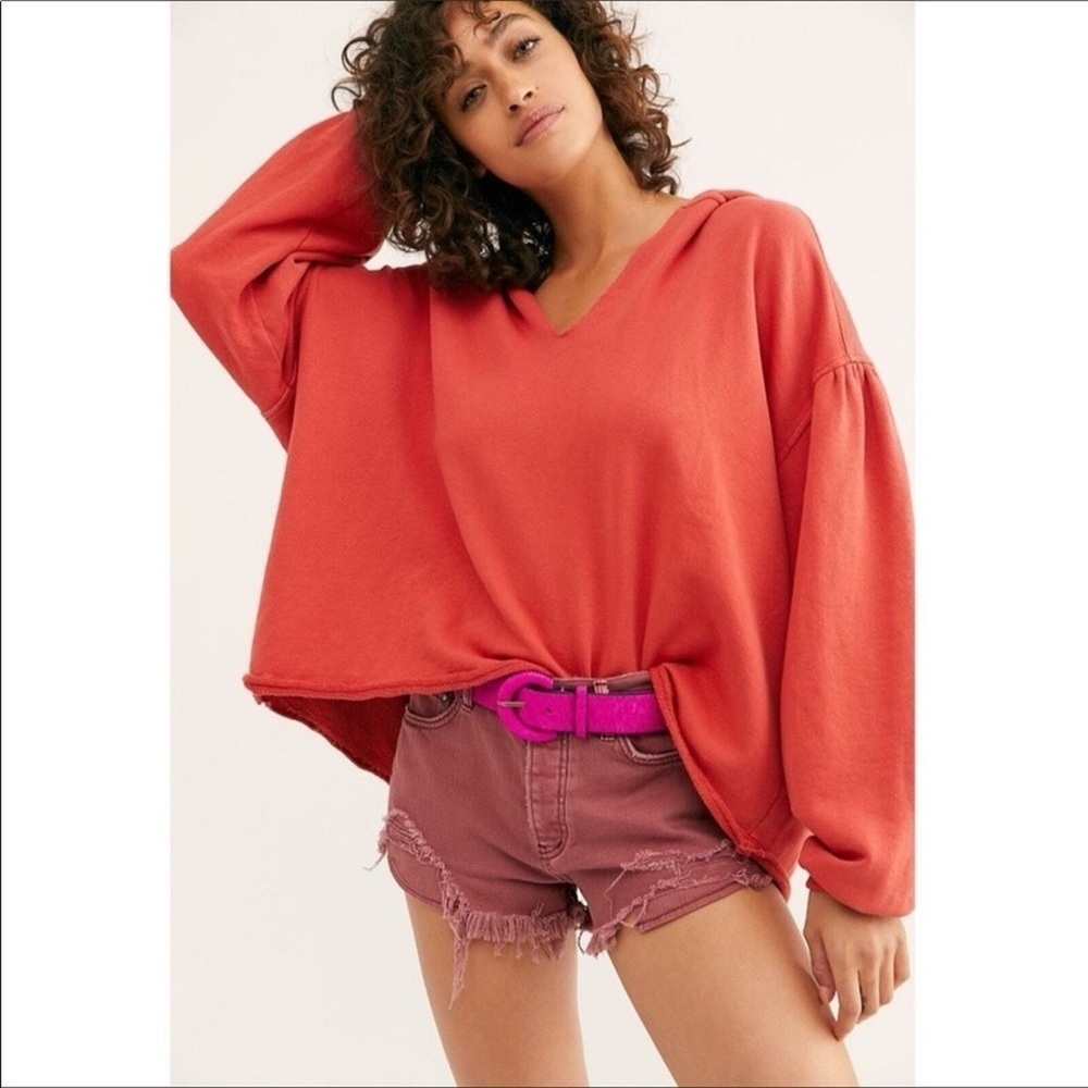 Free People Pullover Hoodie